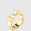 Bague carrée Signature