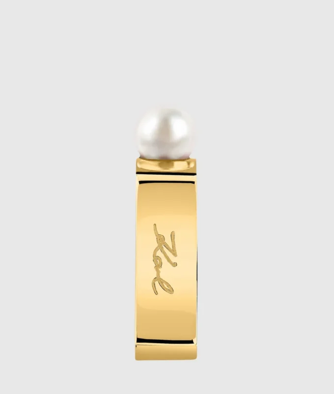Bague carrée Signature