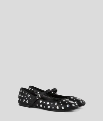 BALLERINES KARO MIRROR STUDS