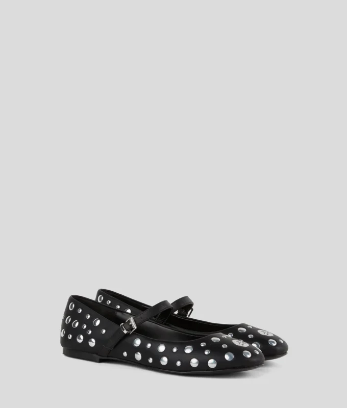 BALLERINES KARO MIRROR STUDS BALLERINES KARO MIRROR STUDS