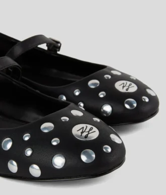 BALLERINES KARO MIRROR STUDS