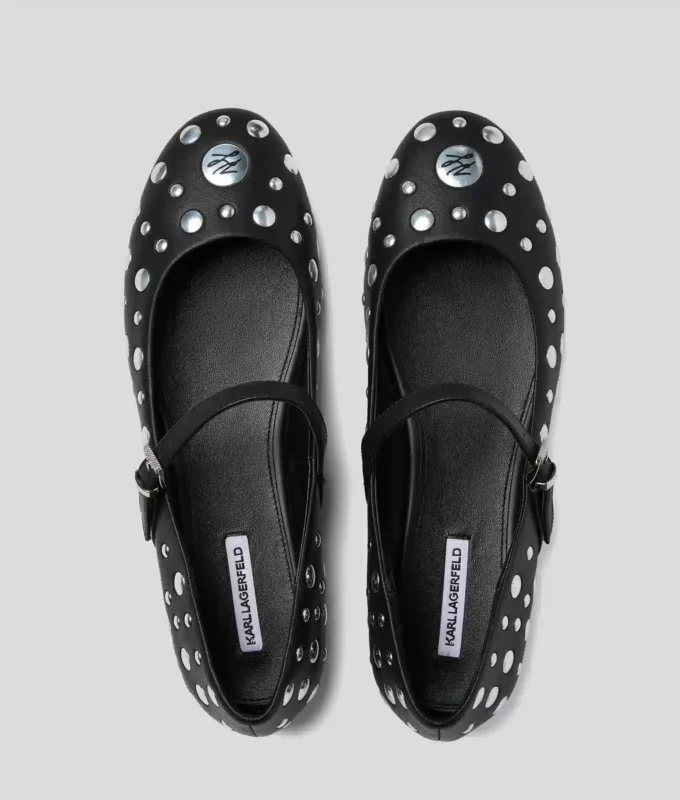 BALLERINES KARO MIRROR STUDS BALLERINES KARO MIRROR STUDS