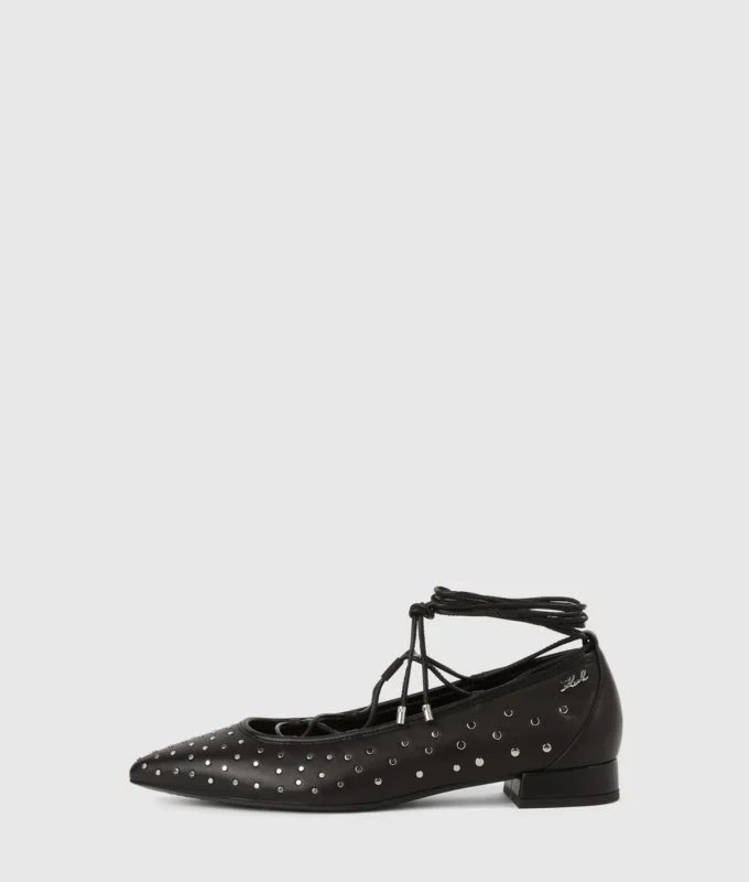 Ballerines Kerrie à lacets longs