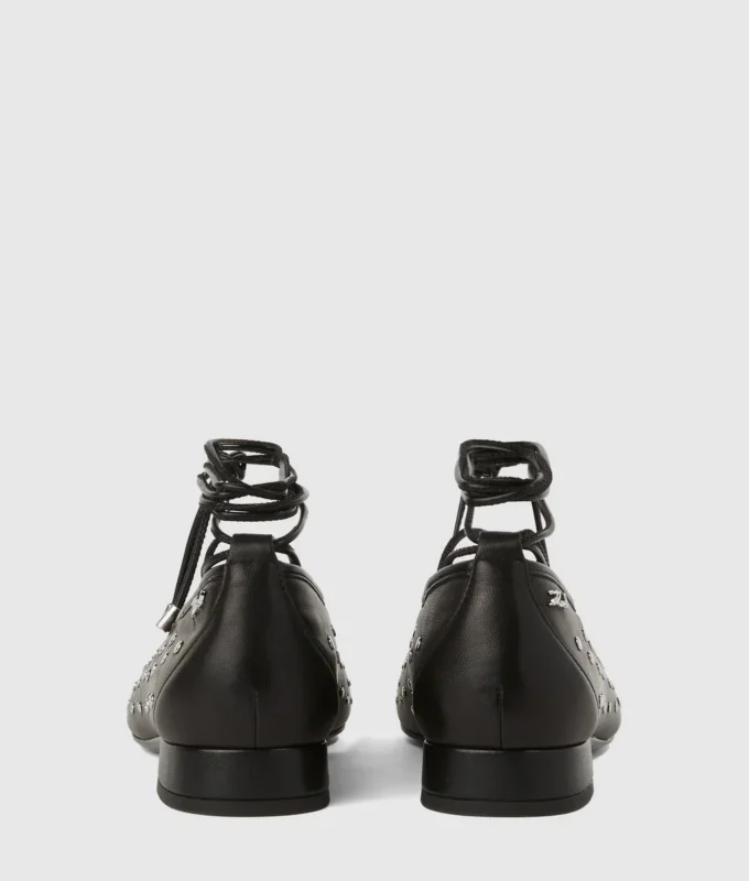 Ballerines Kerrie à lacets longs