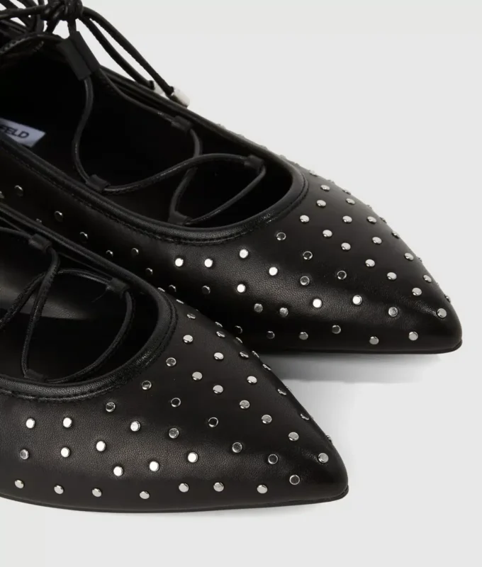 Ballerines Kerrie à lacets longs