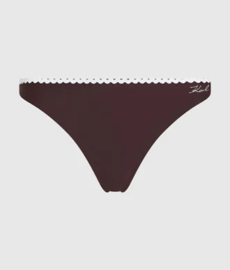 Bas de bikini festonné