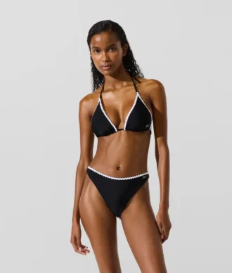 Bas de bikini festonné
