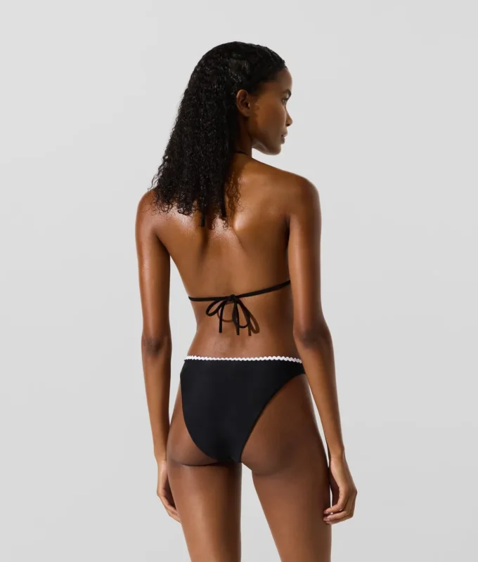 Bas de bikini festonné