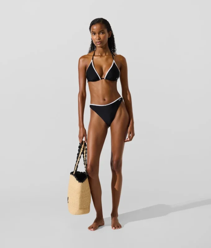 Bas de bikini festonné