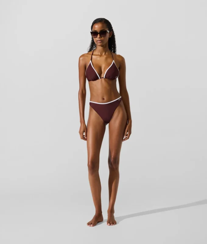 Bas de bikini festonné