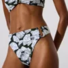 Bas de bikini à imprimé éventail Bas de bikini à imprimé éventail