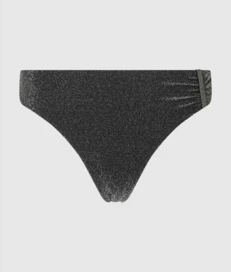 Bas de bikini métallisé