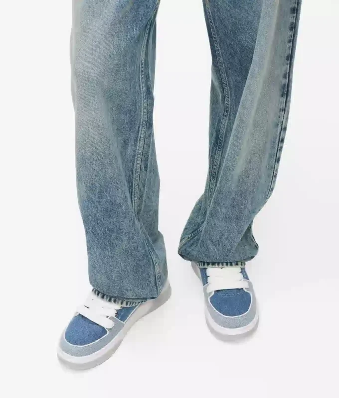 Baskets en denim Kourtney