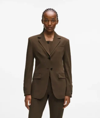 Blazer à boutons-pression