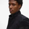 Blazer à col montant
