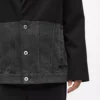 Blazer à empiècements en denim Blazer à empiècements en denim