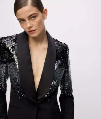 Blazer à paillettes KL Studio