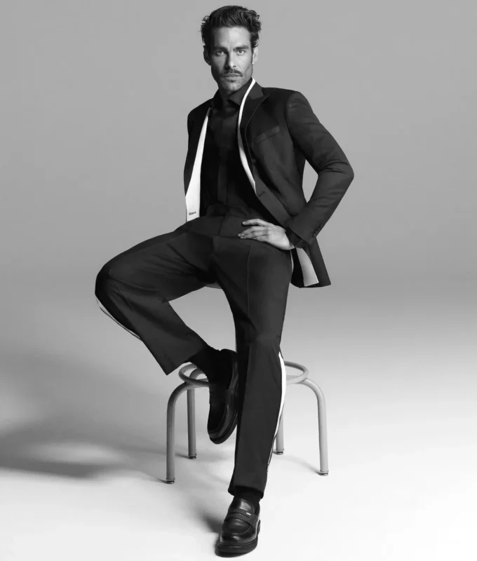 Blazer à passepoil contrasté KL Studio Blazer à passepoil contrasté KL Studio
