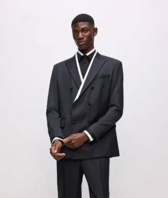 Blazer à passepoil contrasté KL Studio