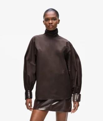 Blouse à manches ballon