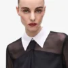 Blouse à nœud Blouse à nœud