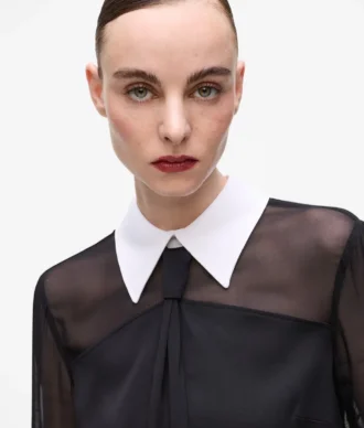 Blouse à nœud