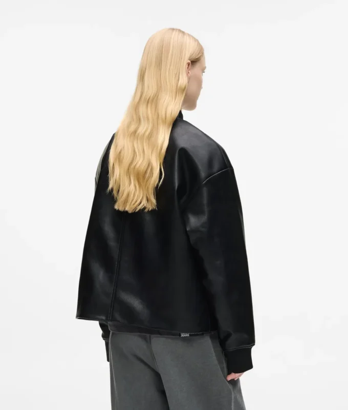 Blouson aviateur en simili cuir Blouson aviateur en simili cuir
