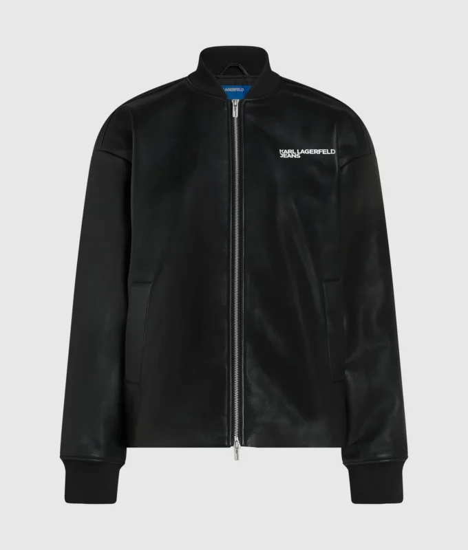 Blouson aviateur en simili cuir Blouson aviateur en simili cuir