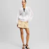 BLOUSON BOMBER BRODÉ ORCHIDÉE