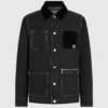 Blouson bomber à coutures contrastées Blouson bomber à coutures contrastées