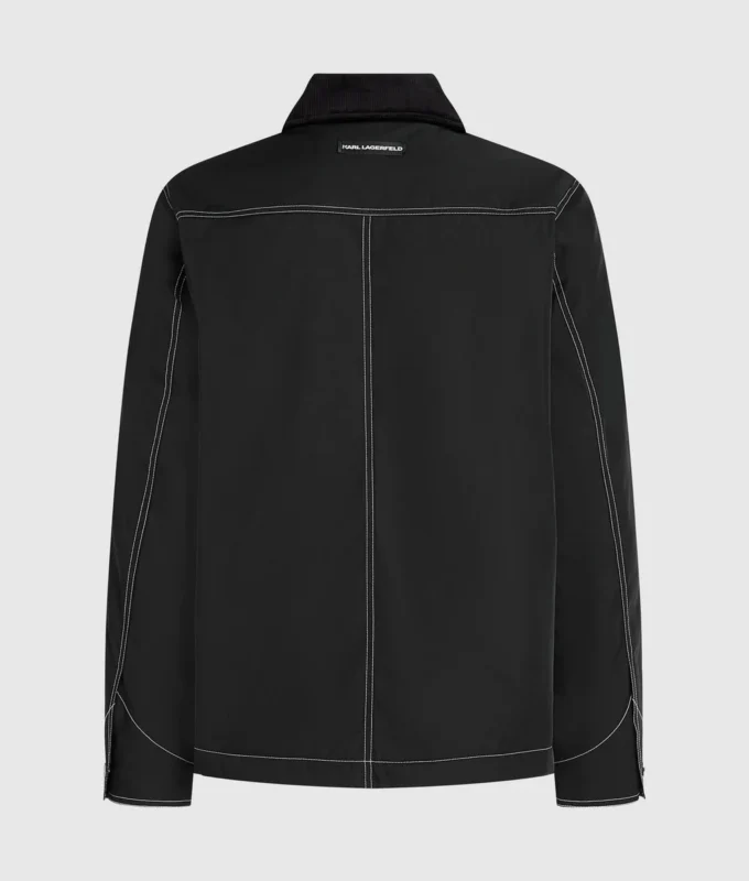 Blouson bomber à coutures contrastées Blouson bomber à coutures contrastées