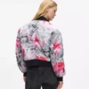 Blouson bomber entièrement peint