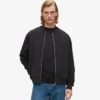 Blouson bomber zippé sur le devant Blouson bomber zippé sur le devant