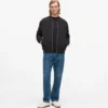 Blouson bomber zippé sur le devant Blouson bomber zippé sur le devant