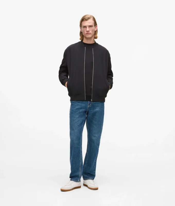 Blouson bomber zippé sur le devant Blouson bomber zippé sur le devant