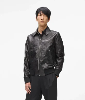 Blouson en cuir