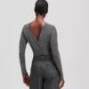BODY À STRASS MÉTALLIQUES