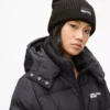 Bonnet long avec patch logo