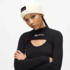 Bonnet long avec patch logo