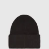 Bonnet long avec patch logo