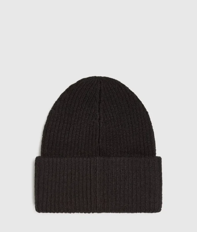 Bonnet long avec patch logo