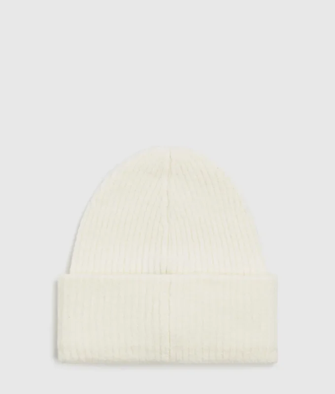 Bonnet long avec patch logo