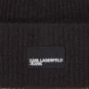 Bonnet long avec patch logo