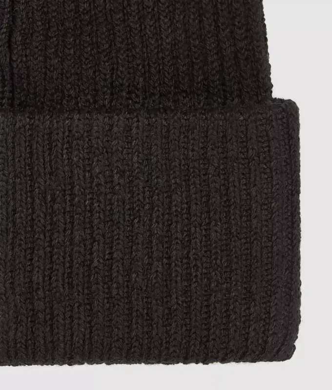 Bonnet long avec patch logo
