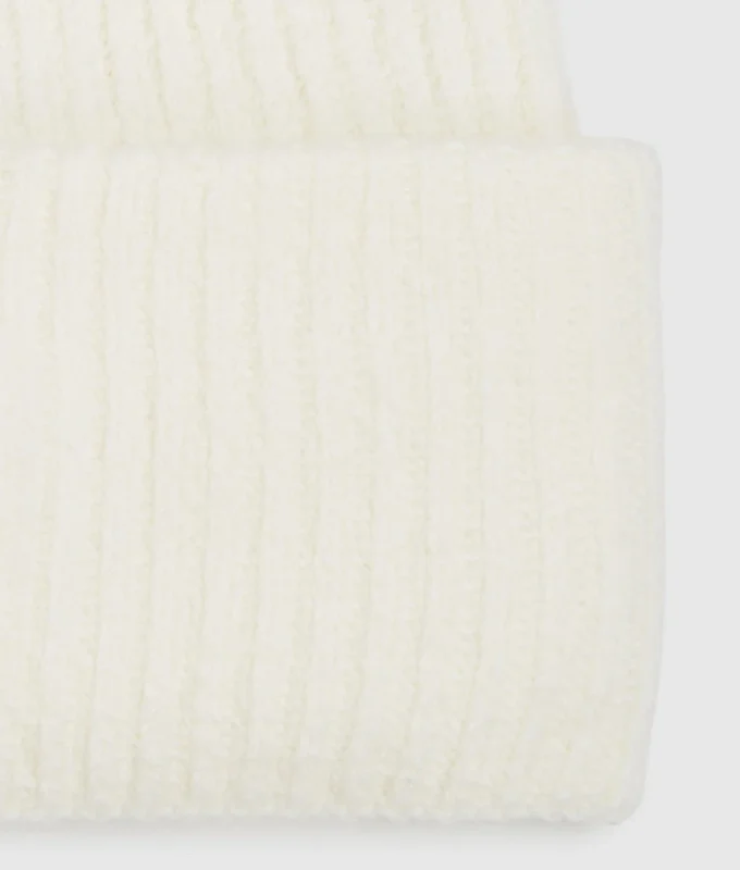 Bonnet long avec patch logo