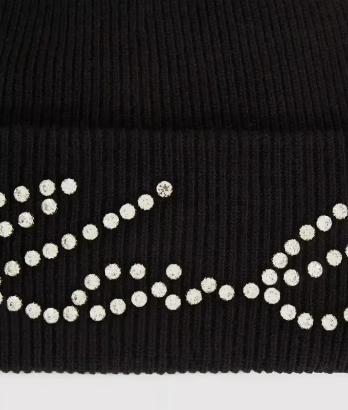 Bonnet à strass K/Signature Bonnet à strass K/Signature