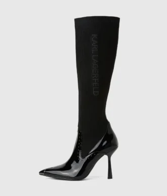 Bottes hautes cloutées Pandara