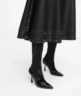 Bottes hautes cloutées Pandara