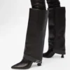Bottes hautes à revers Debutante Bottes hautes à revers Debutante
