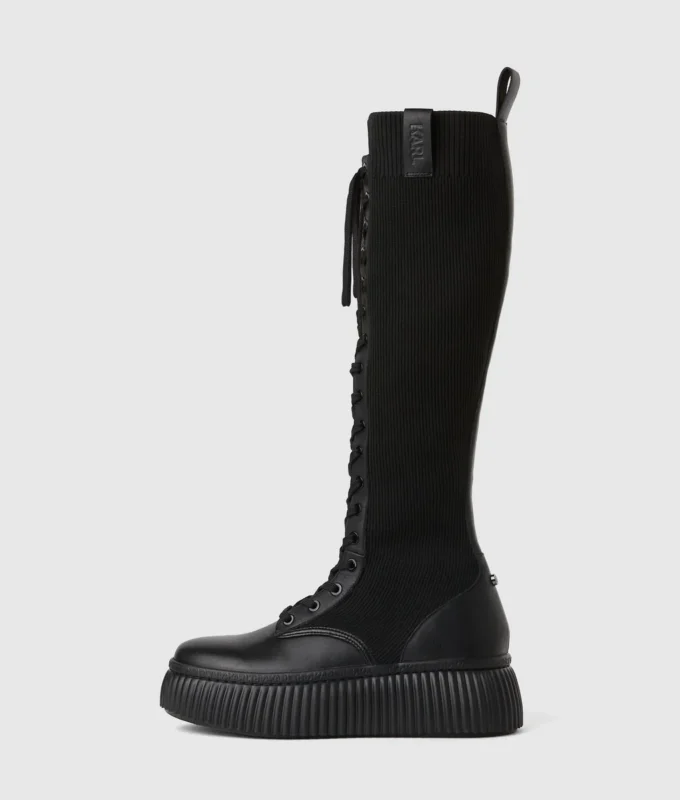 Bottes hautes tricotées Kreeper Bottes hautes tricotées Kreeper